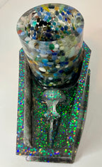 Coffin votive holder/incense burner