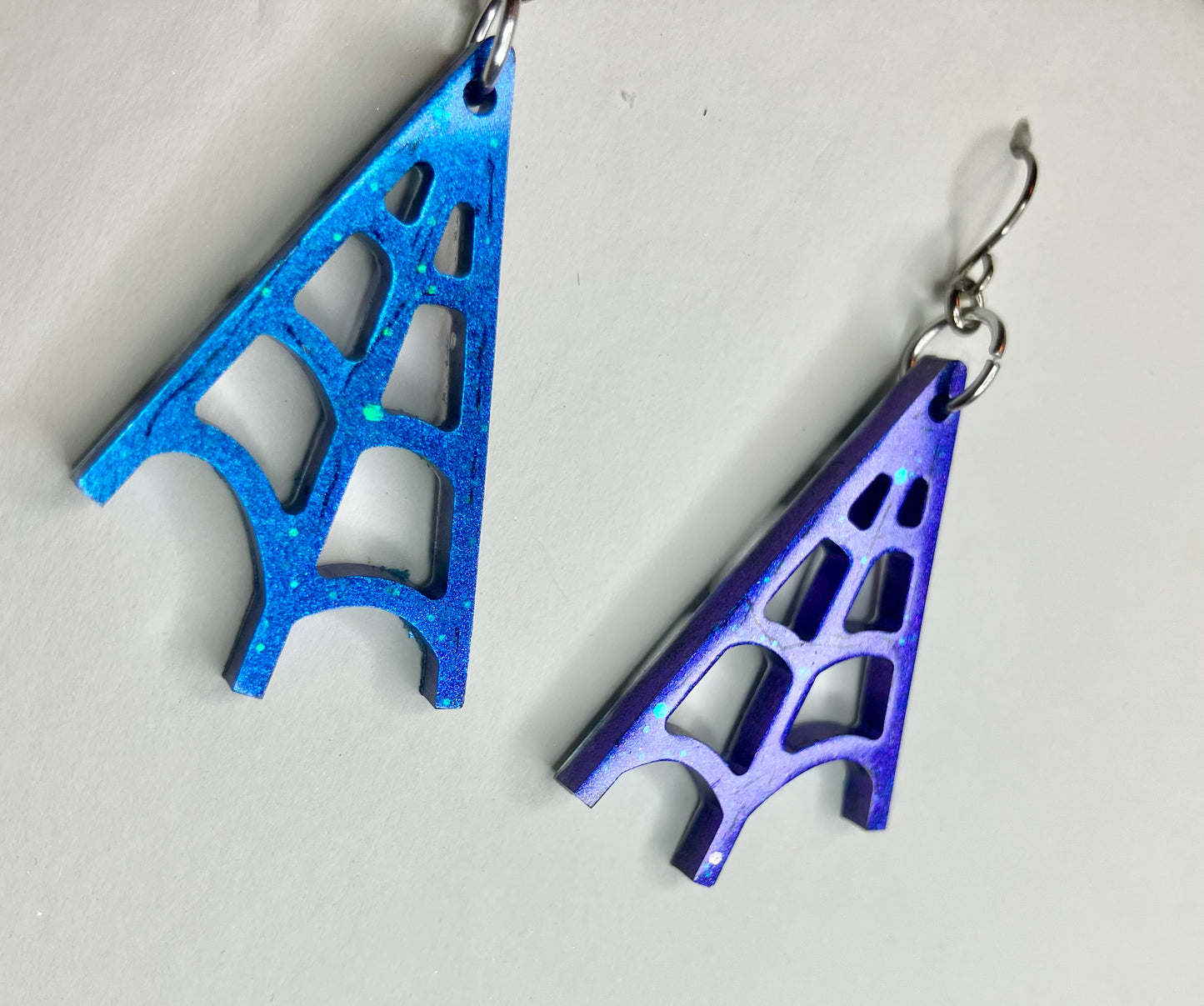Spooky Resin Earrings: Bats, Skulls, Spiderwebs & More