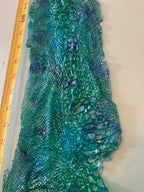 Single dyed snake shed pieces