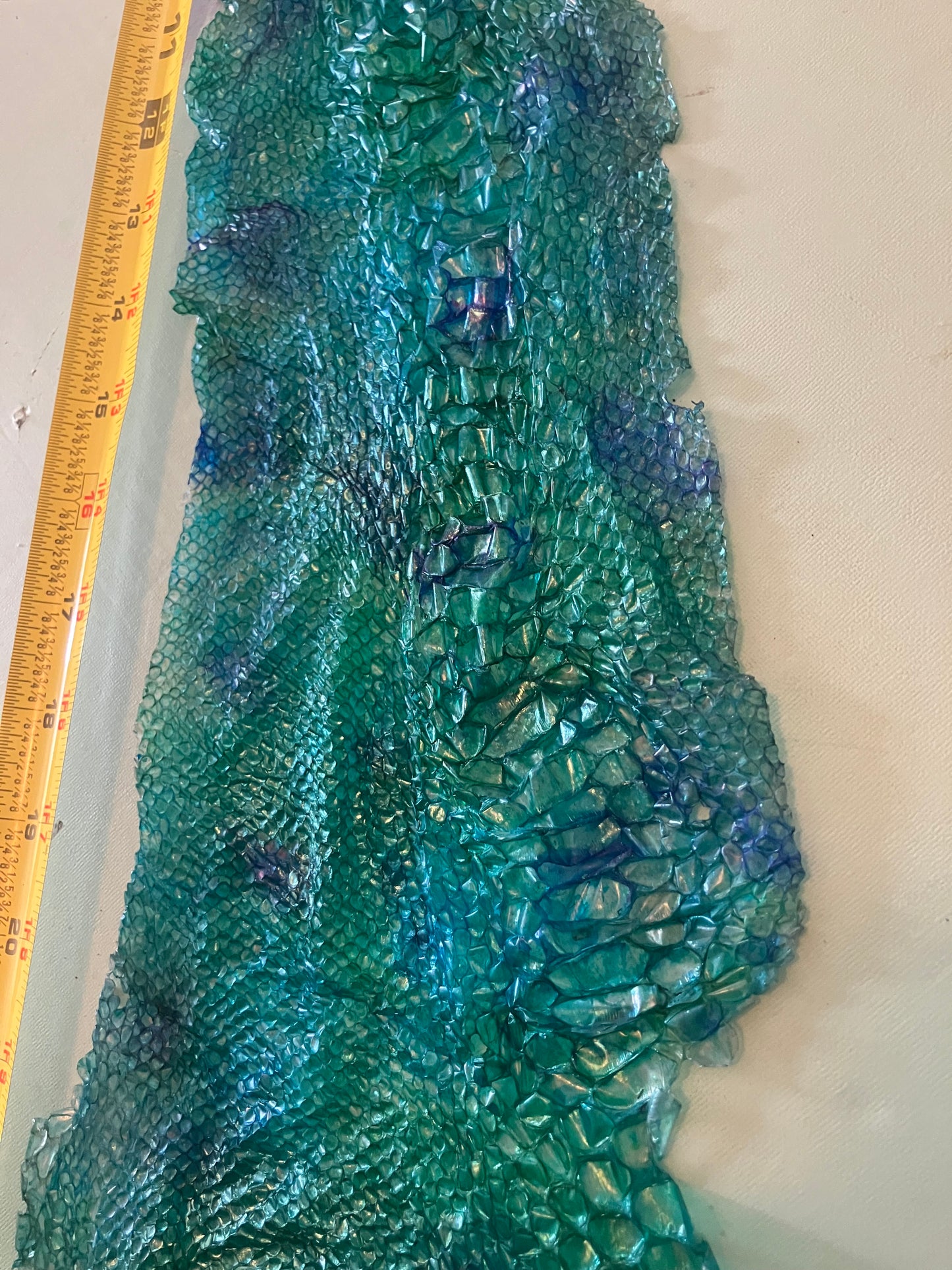 Dyed Snake Shed Pieces
