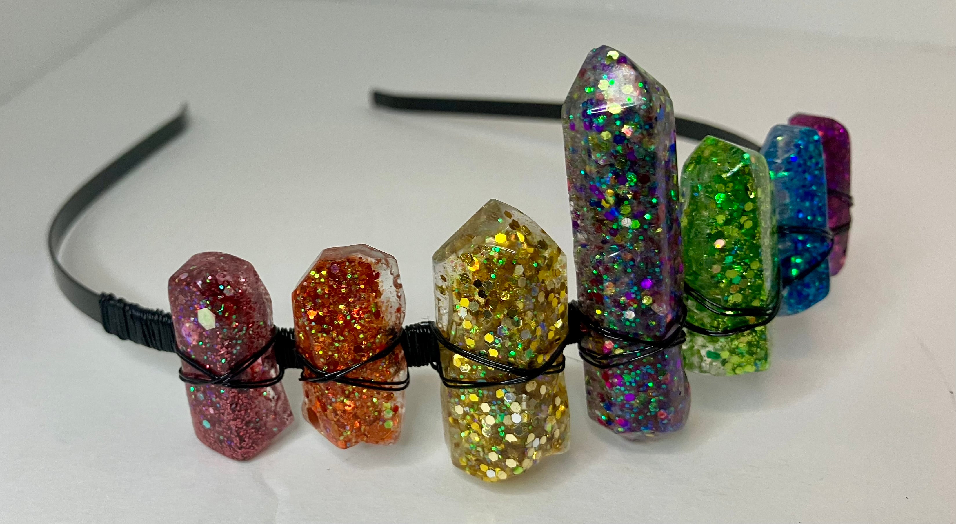 Resin Crystal Crowns