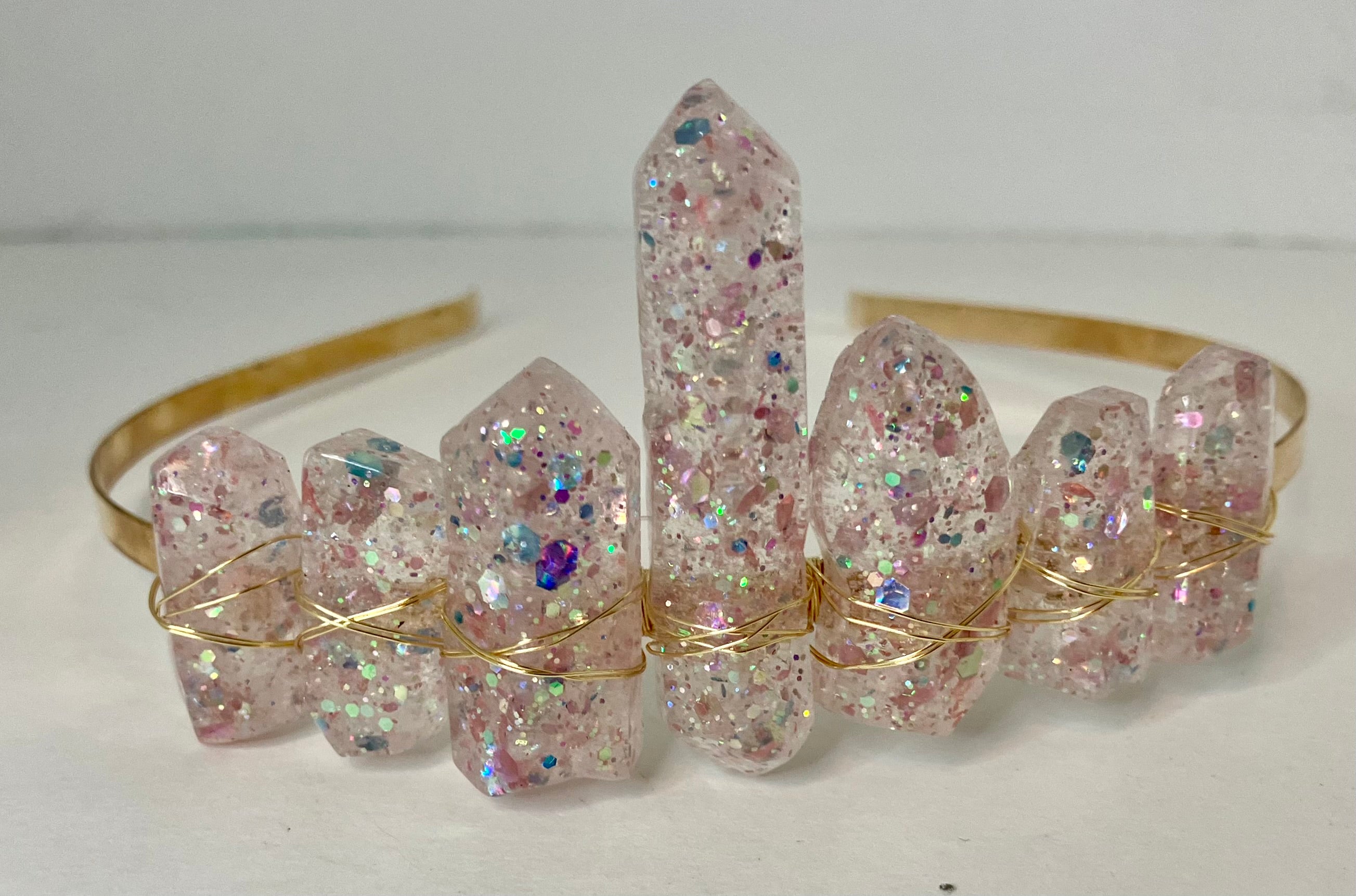 Resin Crystal Crowns