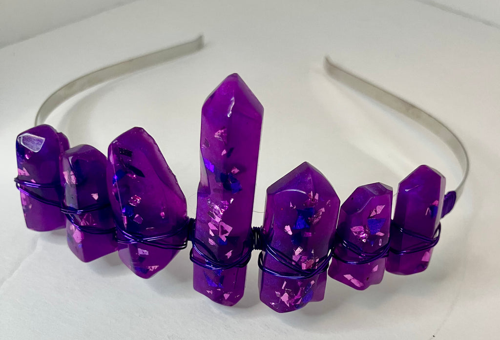 Resin Crystal Crowns