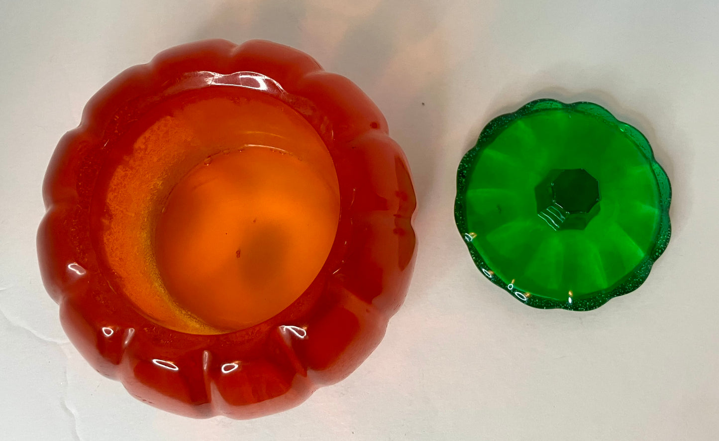 Resin Pumpkin Trinket Boxes