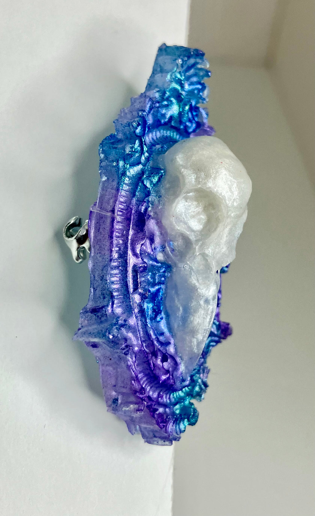 Resin pins and hair clips