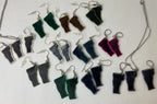 Vermont leather earrings