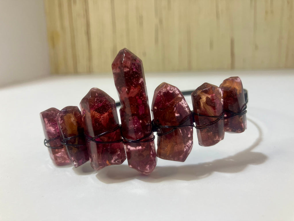 Resin Crystal Crowns