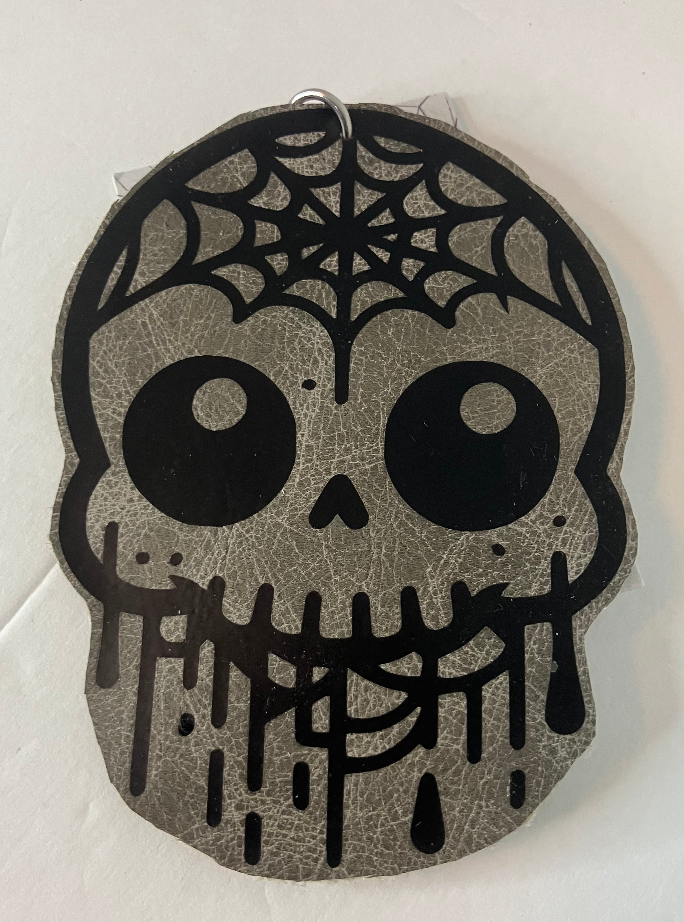 Leather and vinyl jewelry