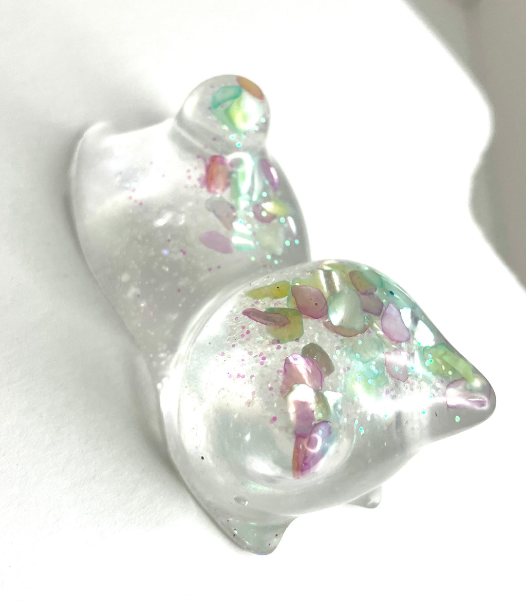 small cat loaf figurines