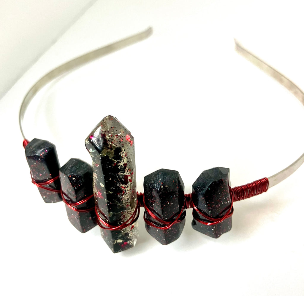 Resin Crystal Crowns