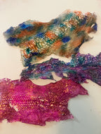 Multi pack dyed snake shed pieces