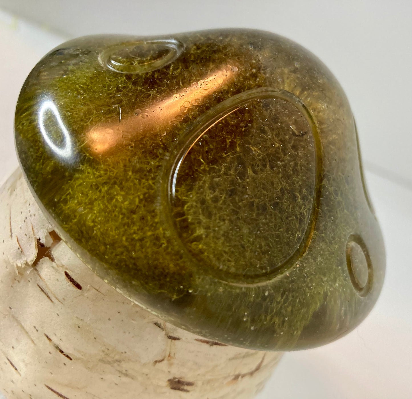 Resin Mushroom Trinket Box
