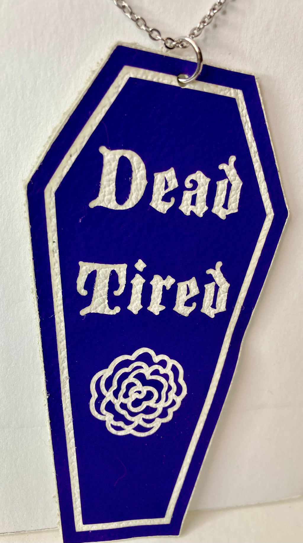 Leather and vinyl jewelry