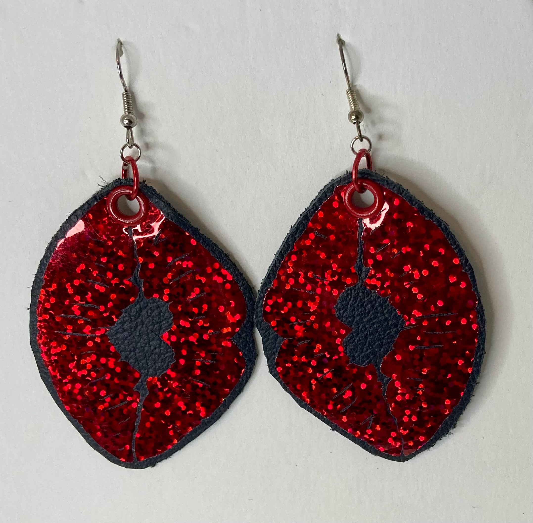 Leather and vinyl jewelry