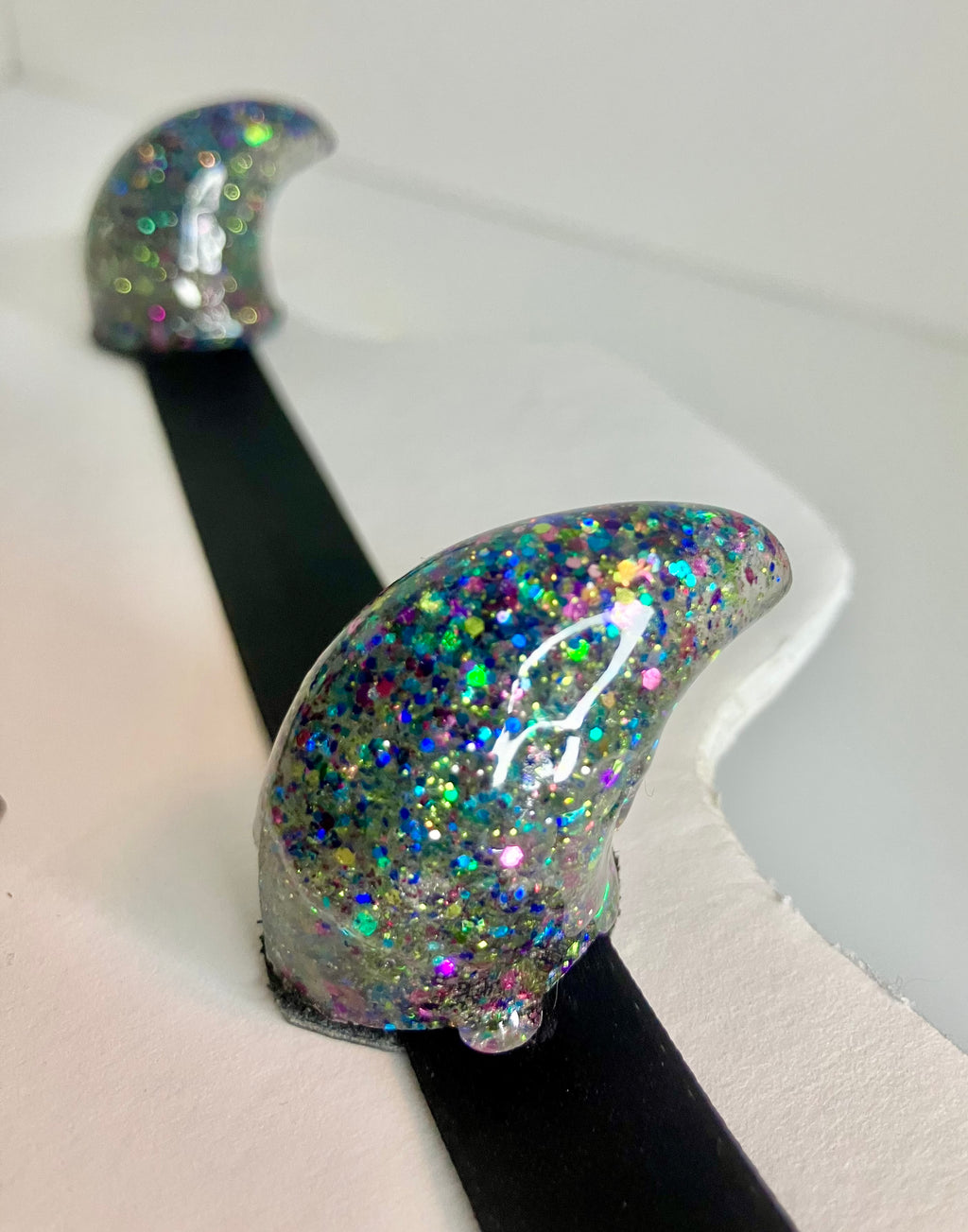 Resin horn headbands