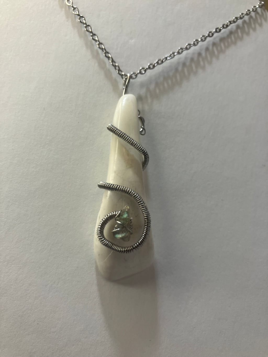 Buffalo tooth jewelry