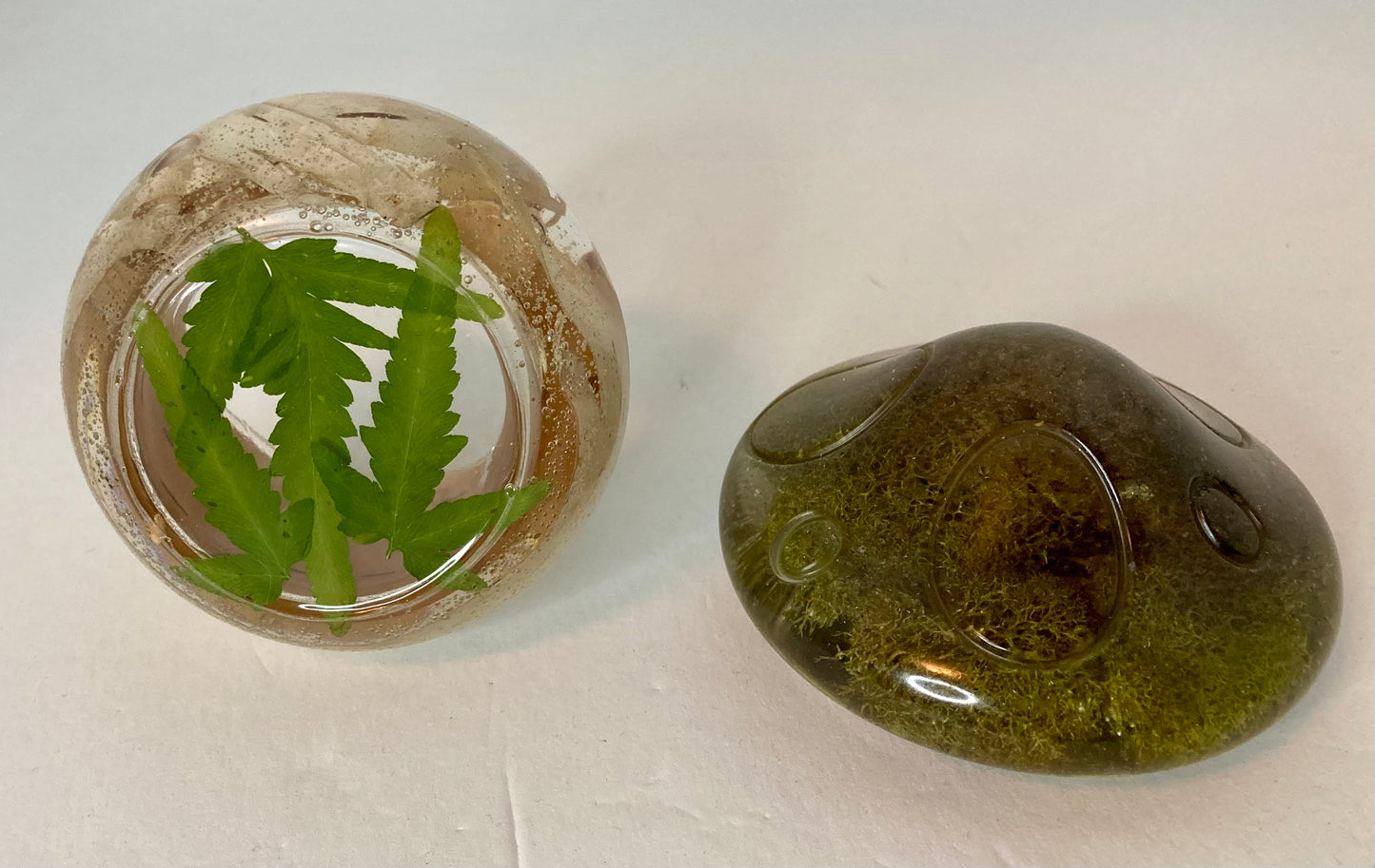Resin Mushroom Trinket Box
