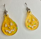 Miscellaneous spooky resin earrings