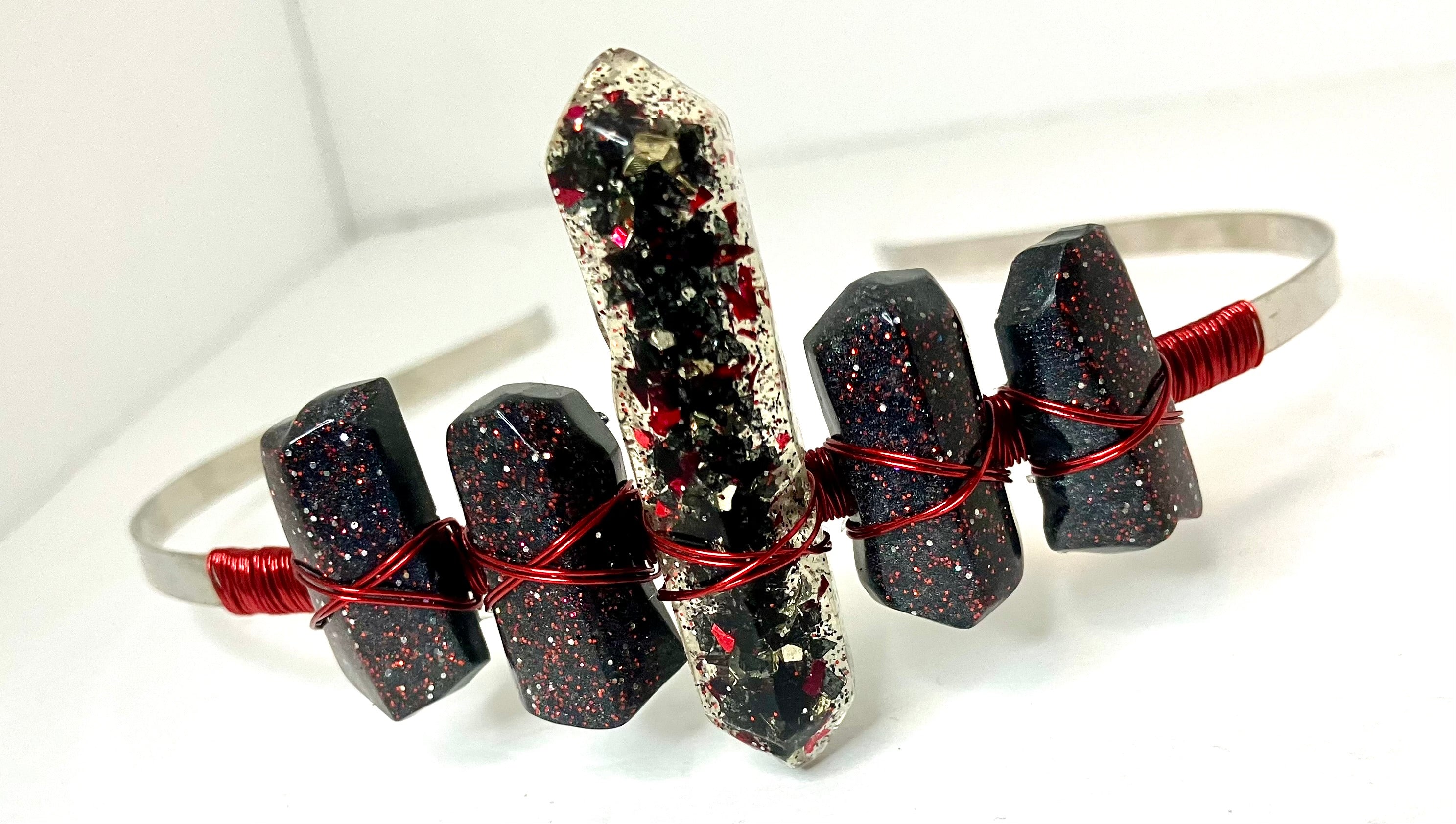 Resin Crystal Crowns