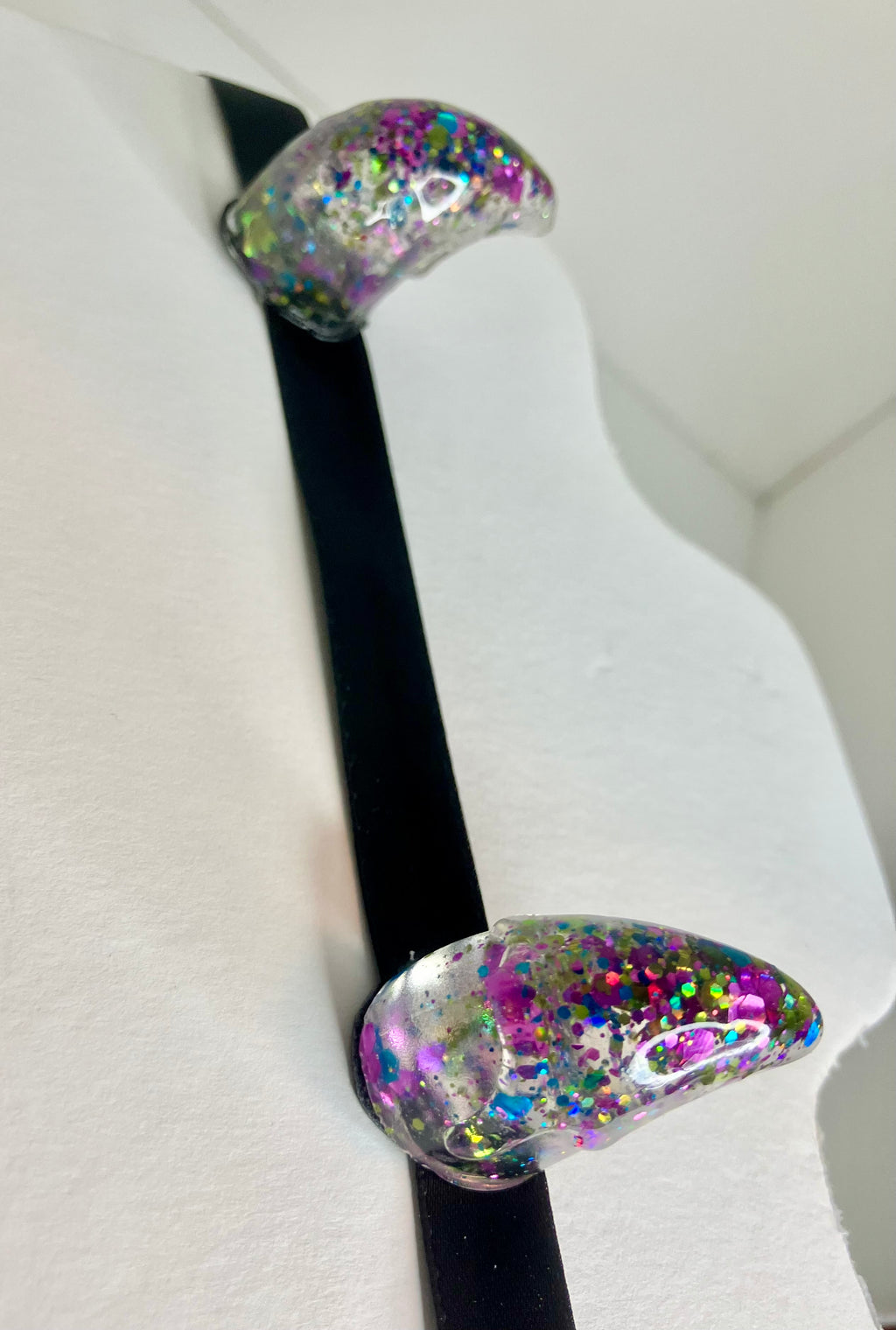 Resin horn headbands