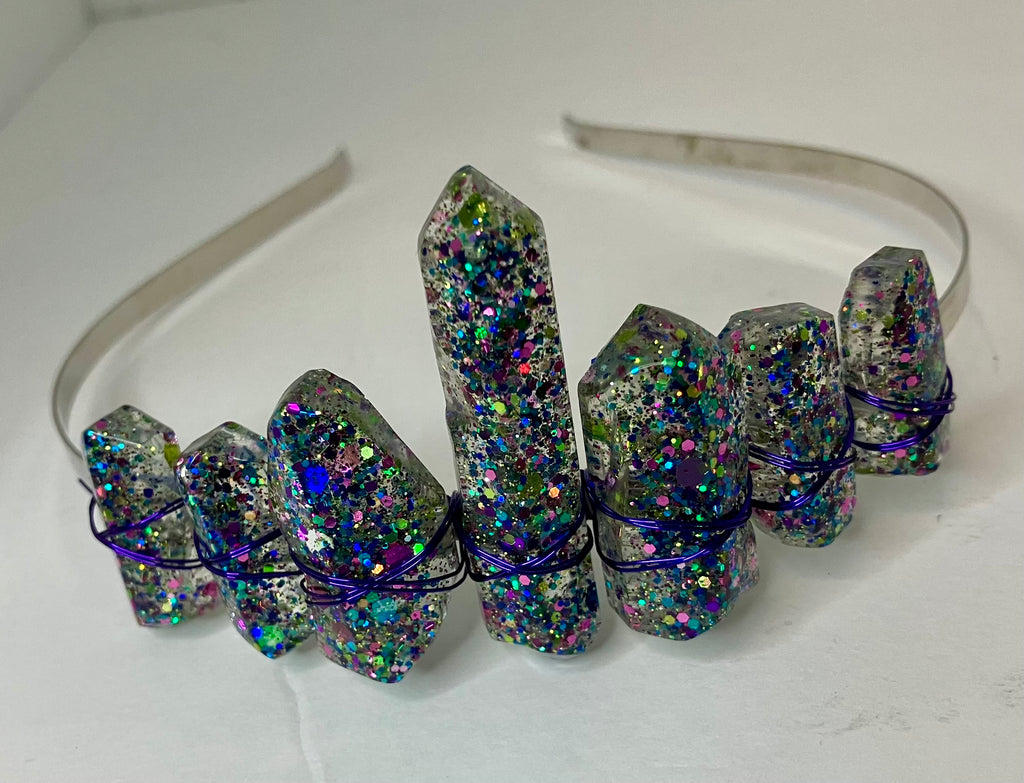 Resin Crystal Crowns