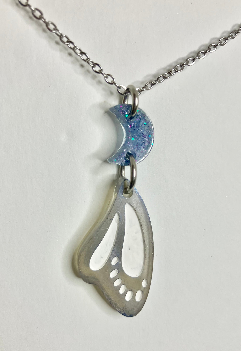 butterfly wings resin jewelry