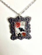 Resin frame pendants