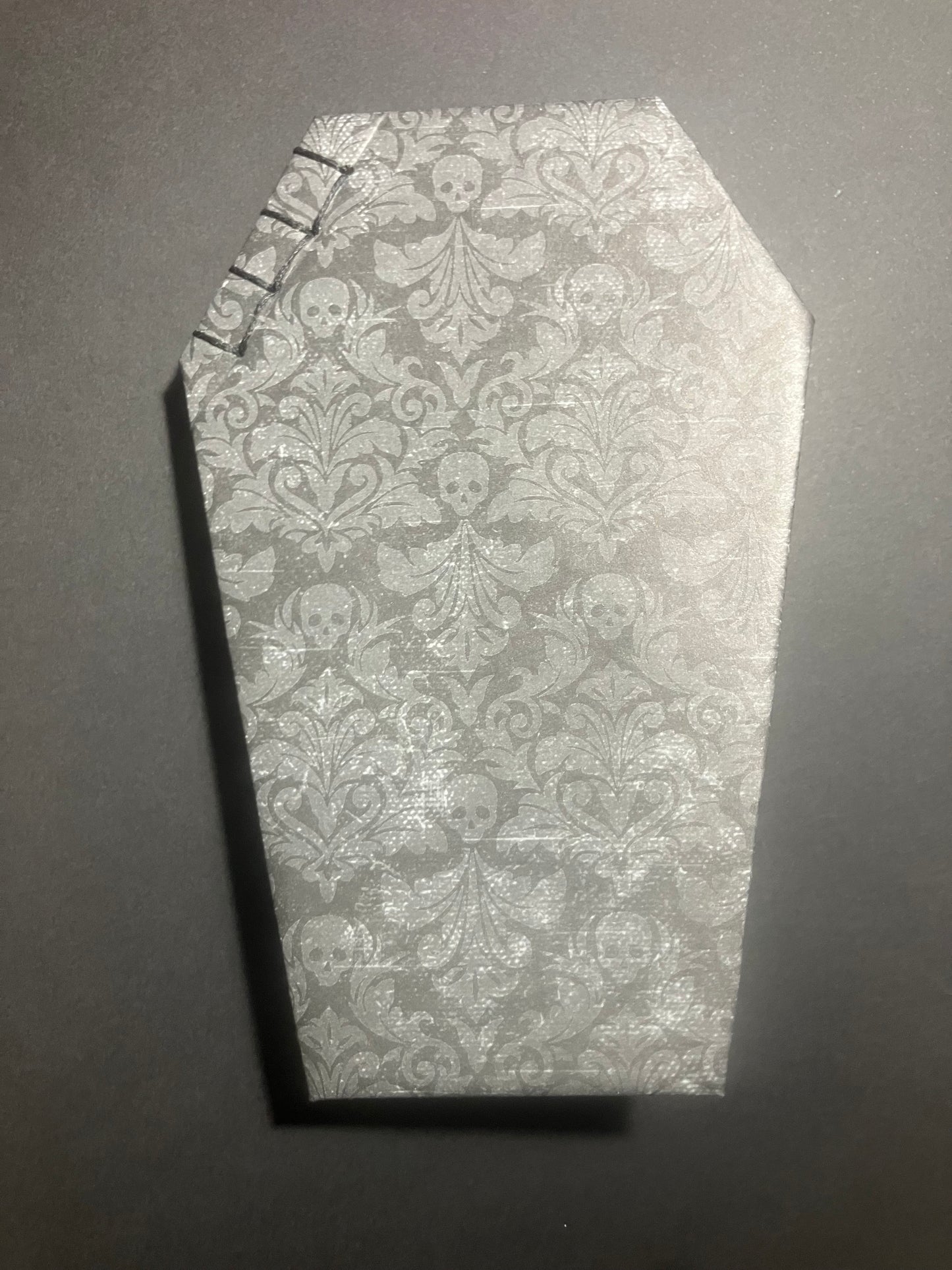 Coffin shaped junk journals
