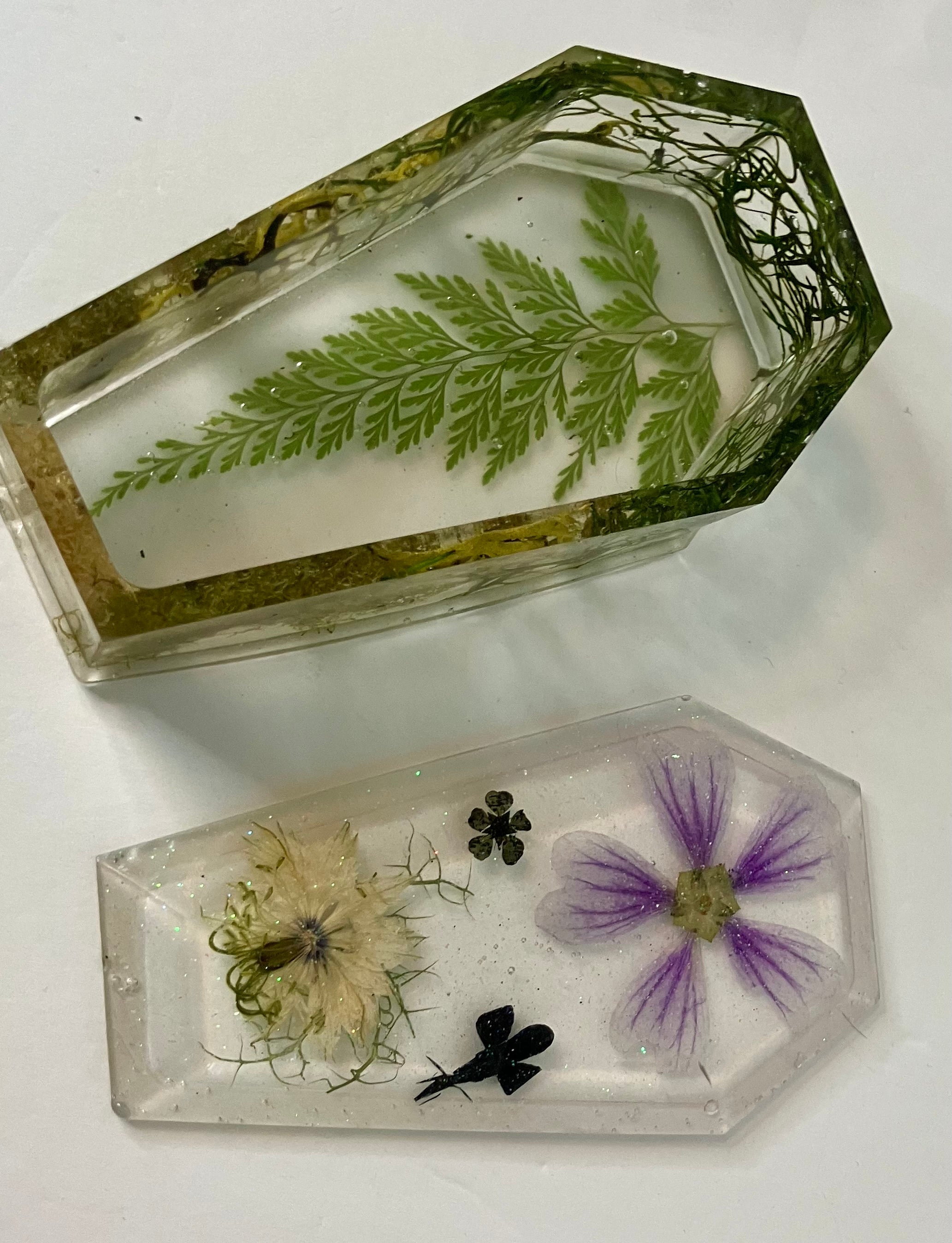 Coffin trinket boxes