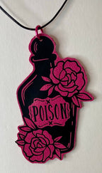 Leather and vinyl jewelry