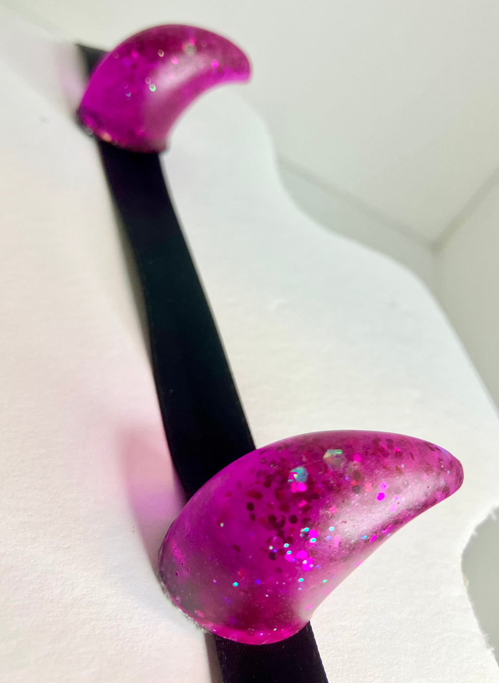 Resin horn headbands