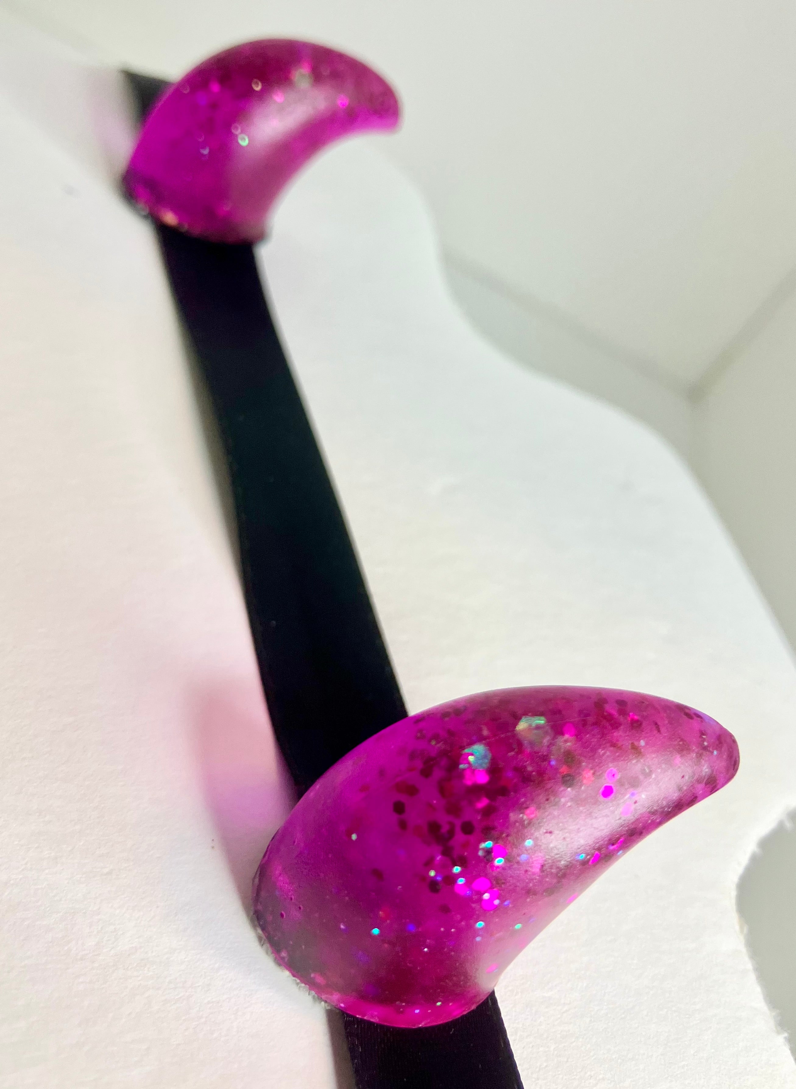 Resin horn headbands