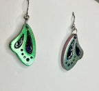 butterfly wings resin jewelry