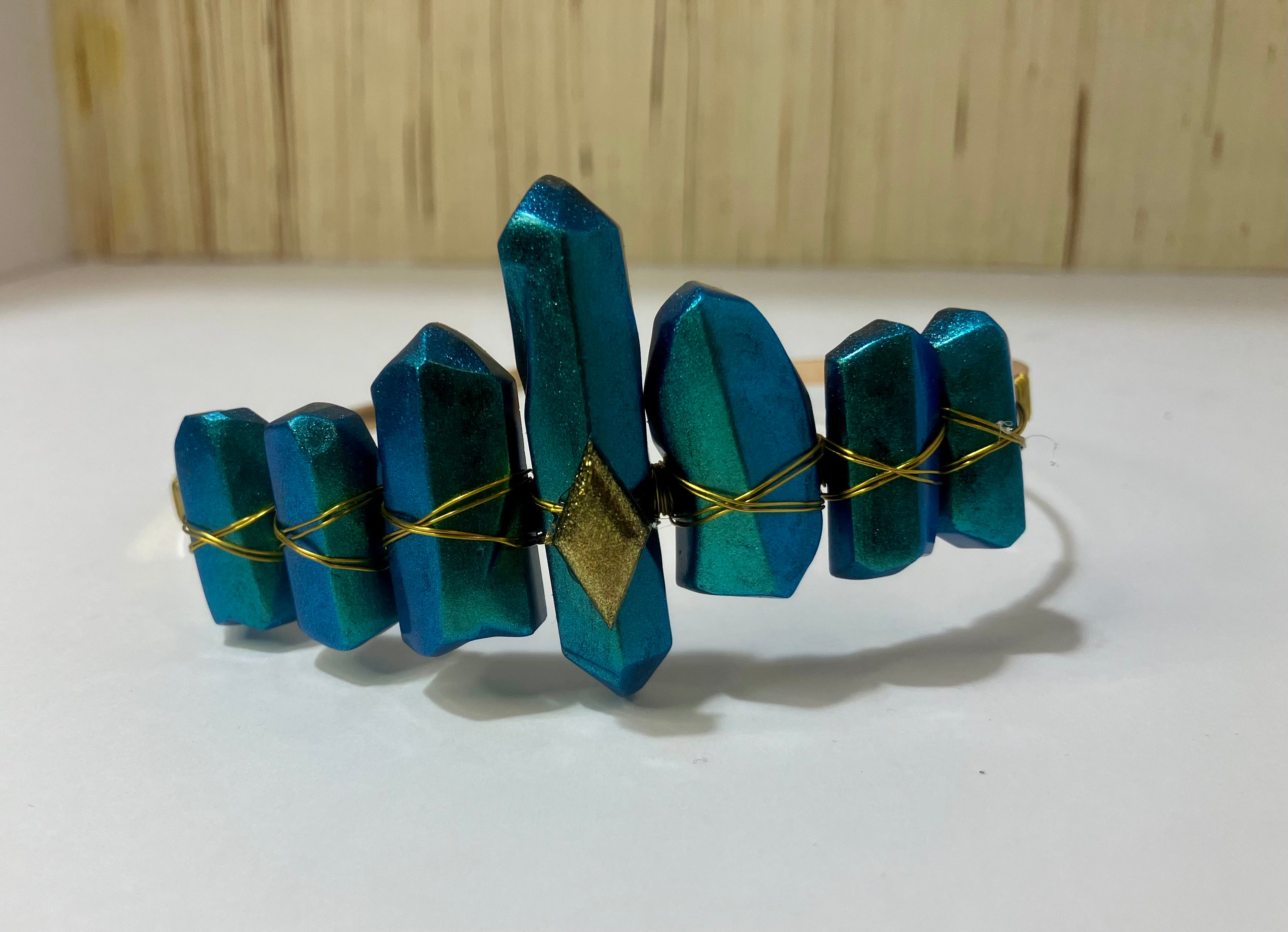 Resin Crystal Crowns