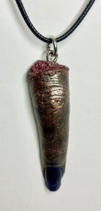 Severed finger necklace