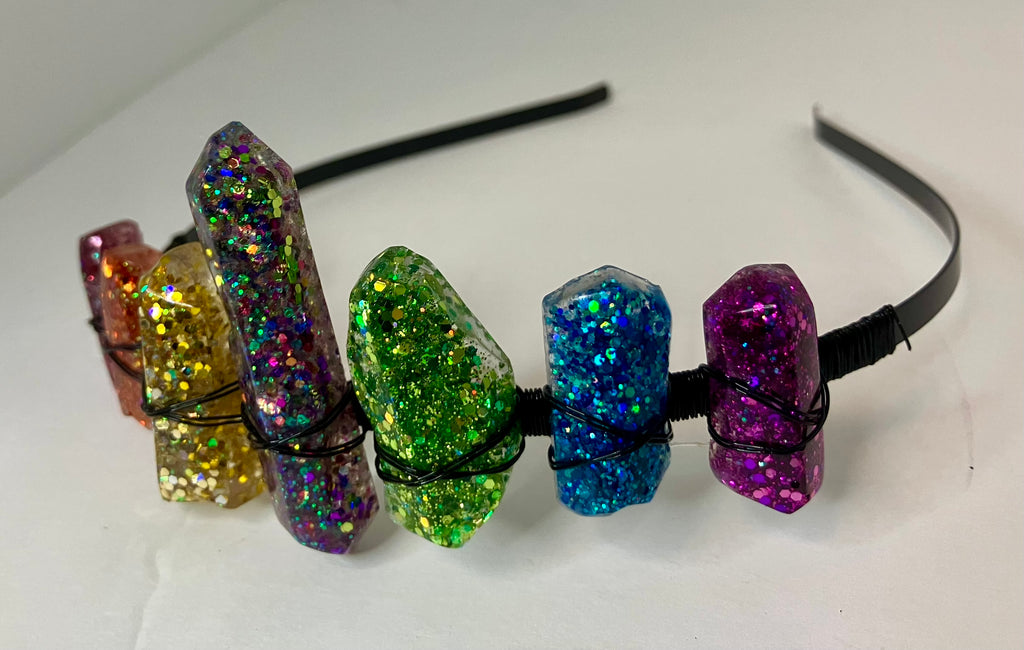 Resin Crystal Crowns