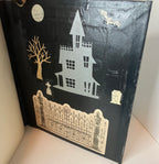 Haunted house themed junk journal
