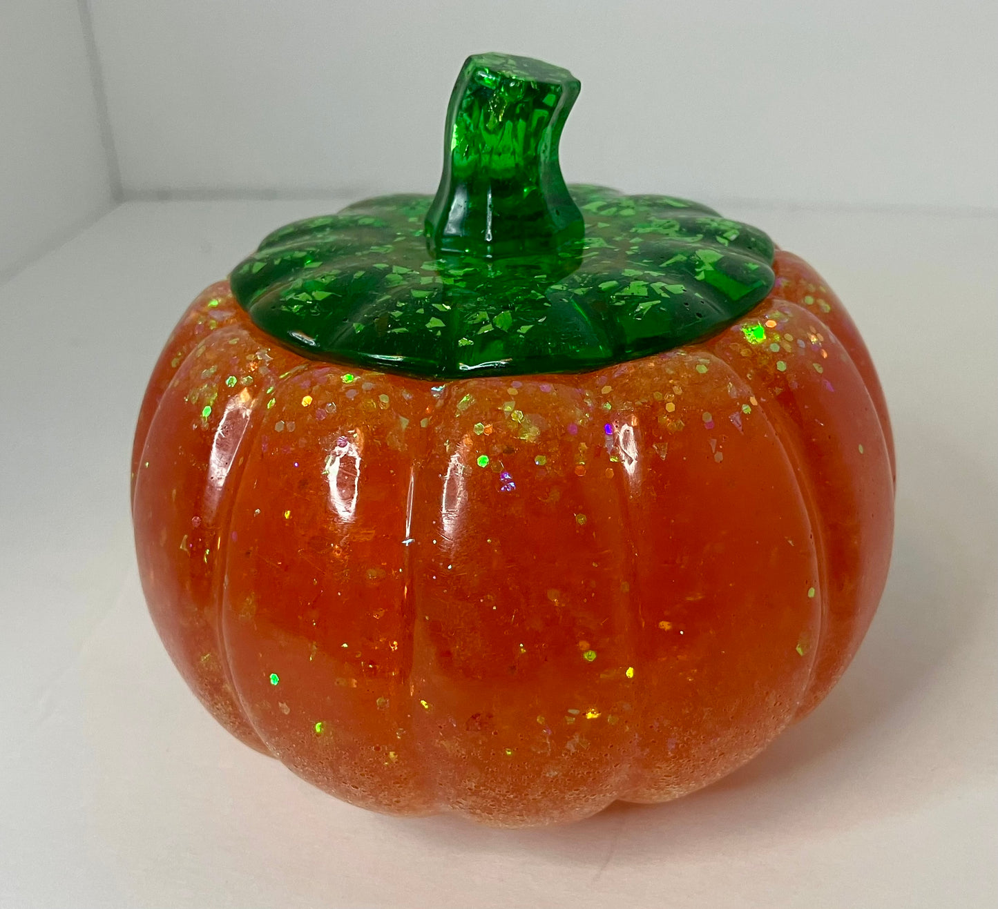 Resin Pumpkin Trinket Boxes