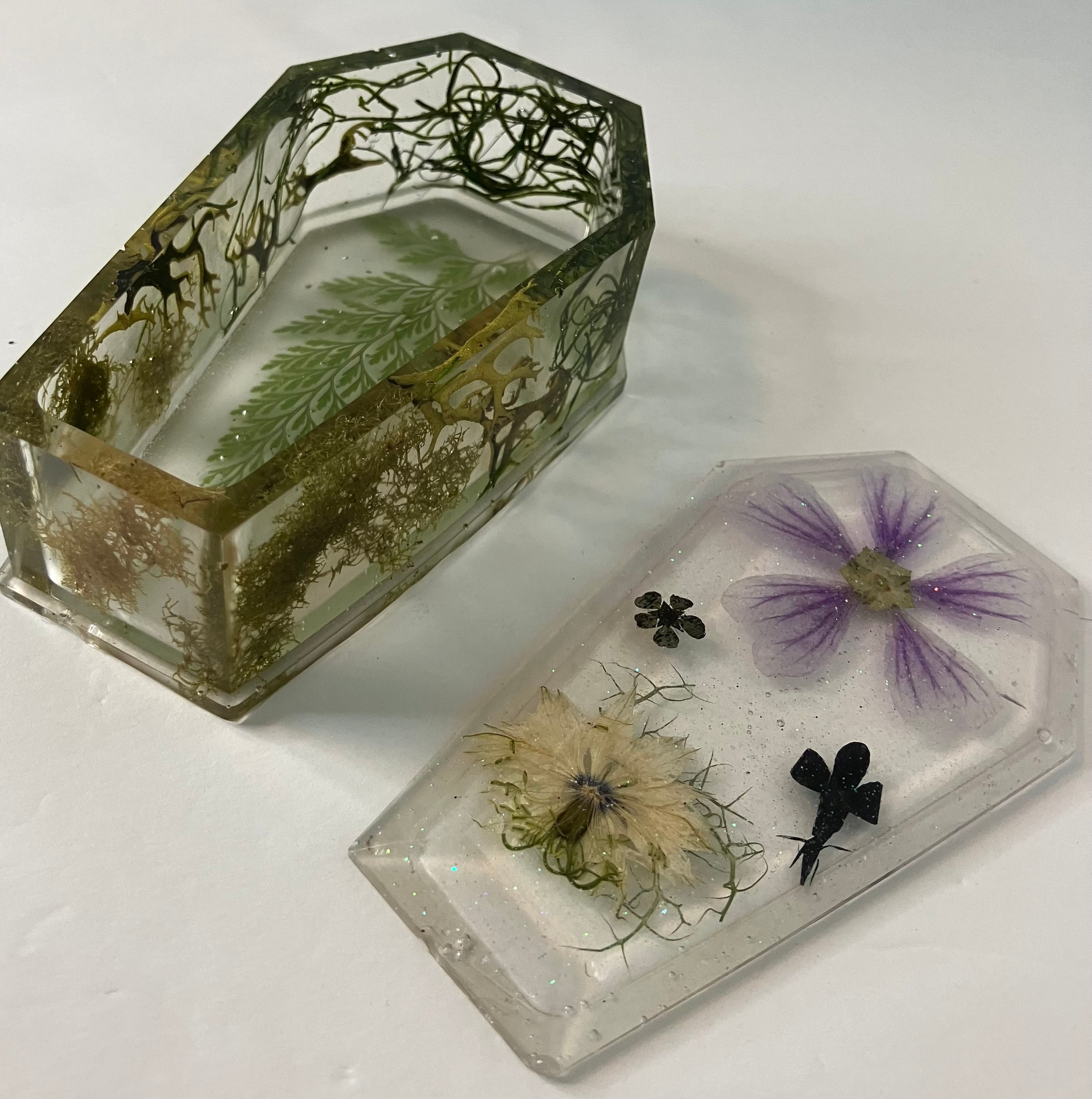 Coffin trinket boxes
