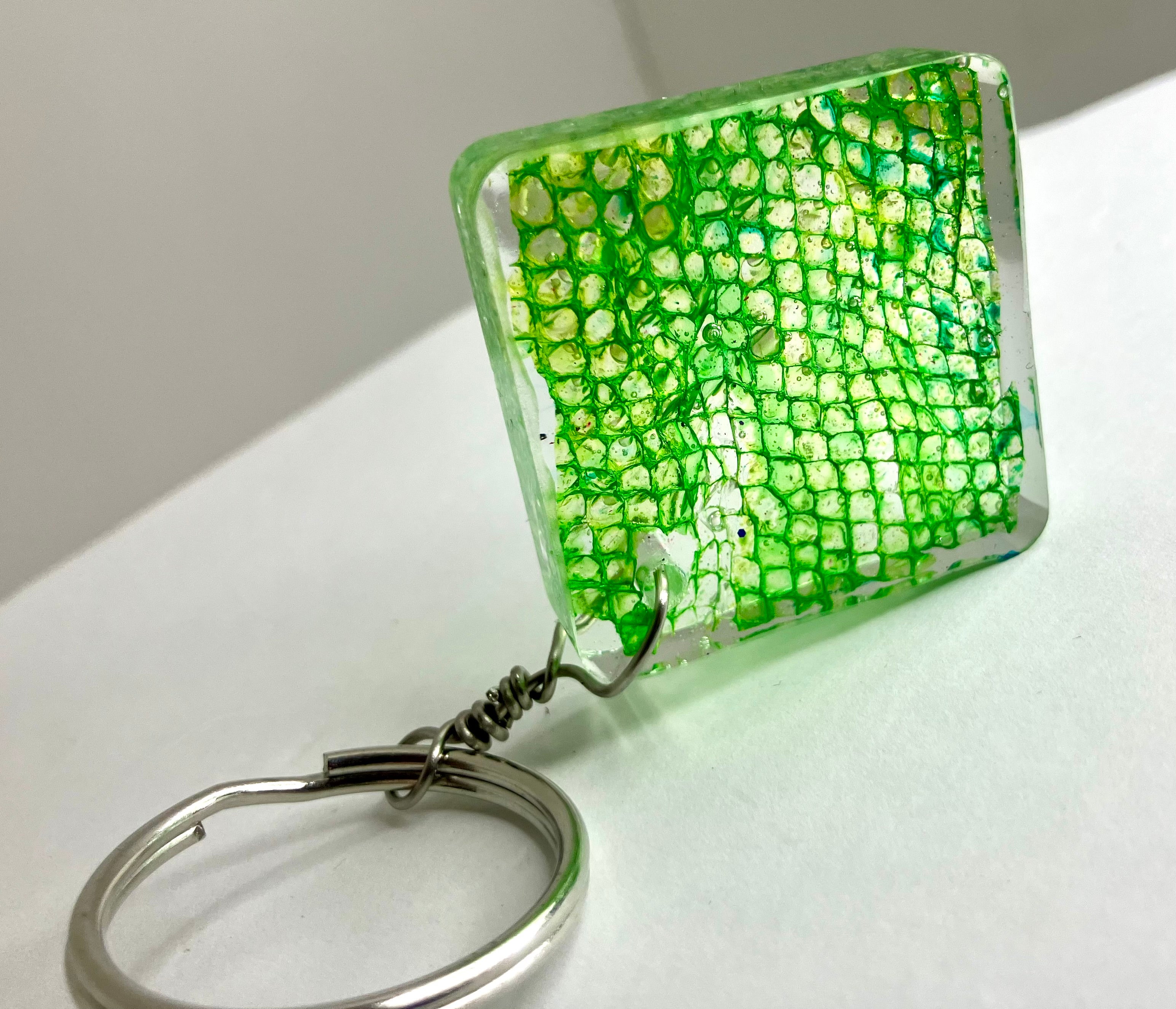 Resin keychains
