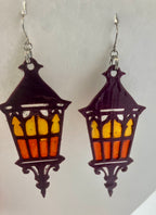 Faux stained glass jewelry