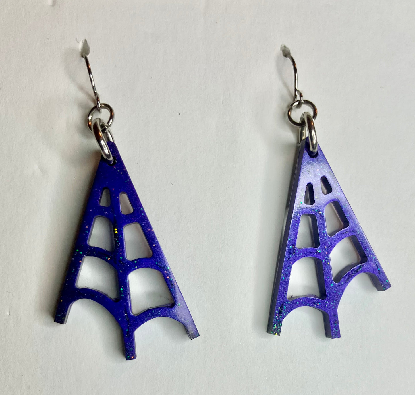 Spooky Resin Earrings: Bats, Skulls, Spiderwebs & More