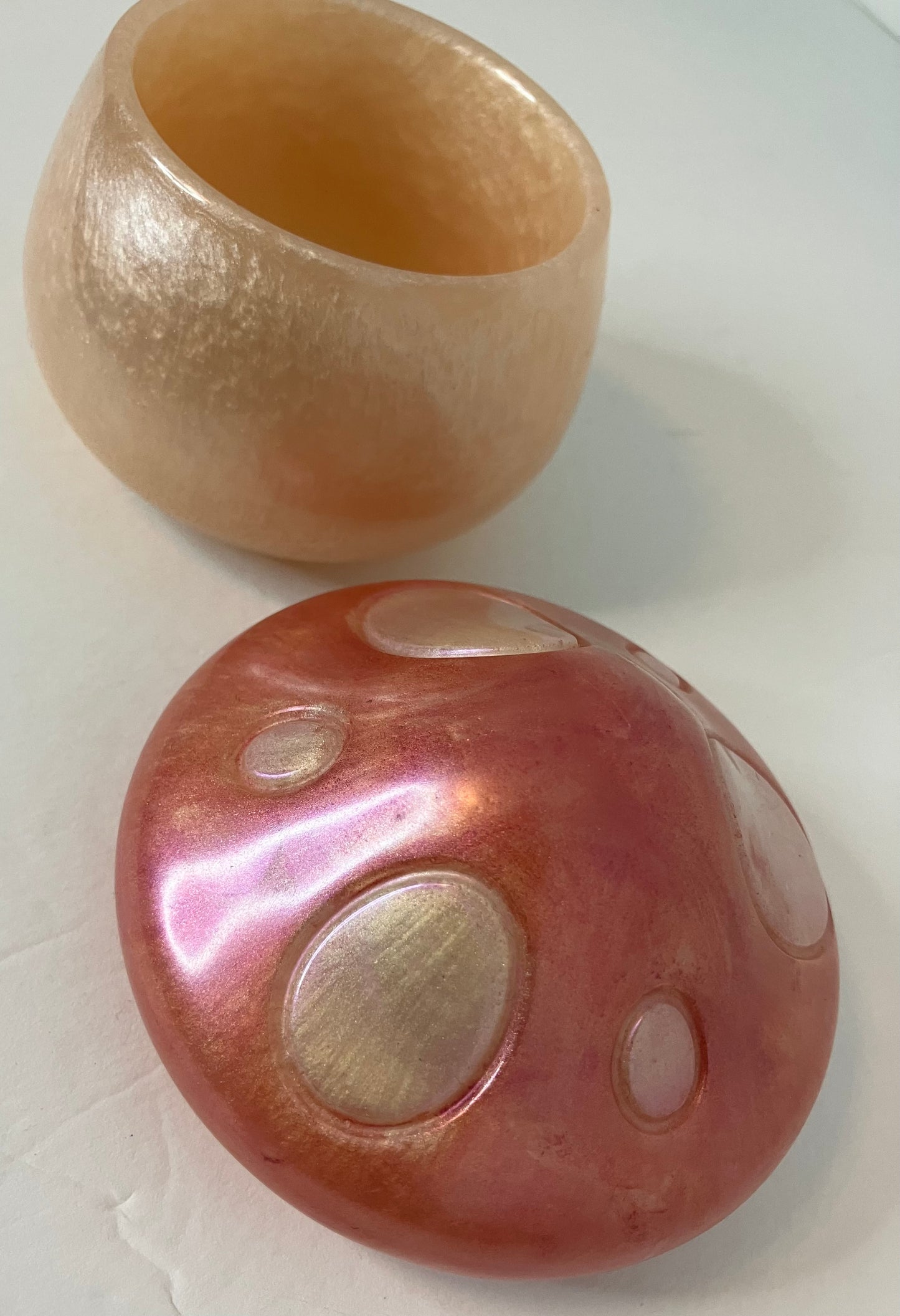 Resin Mushroom Trinket Box