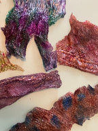 Multi pack dyed snake shed pieces
