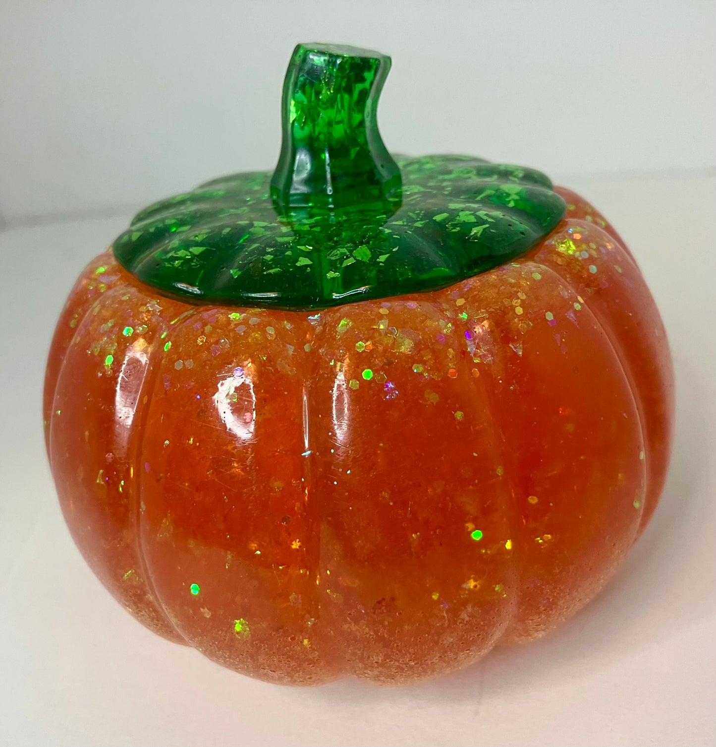 Resin Pumpkin Trinket Boxes