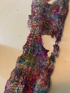 Single dyed snake shed pieces