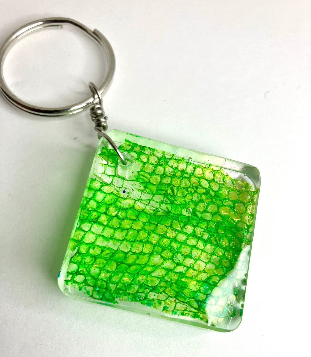 Resin keychains