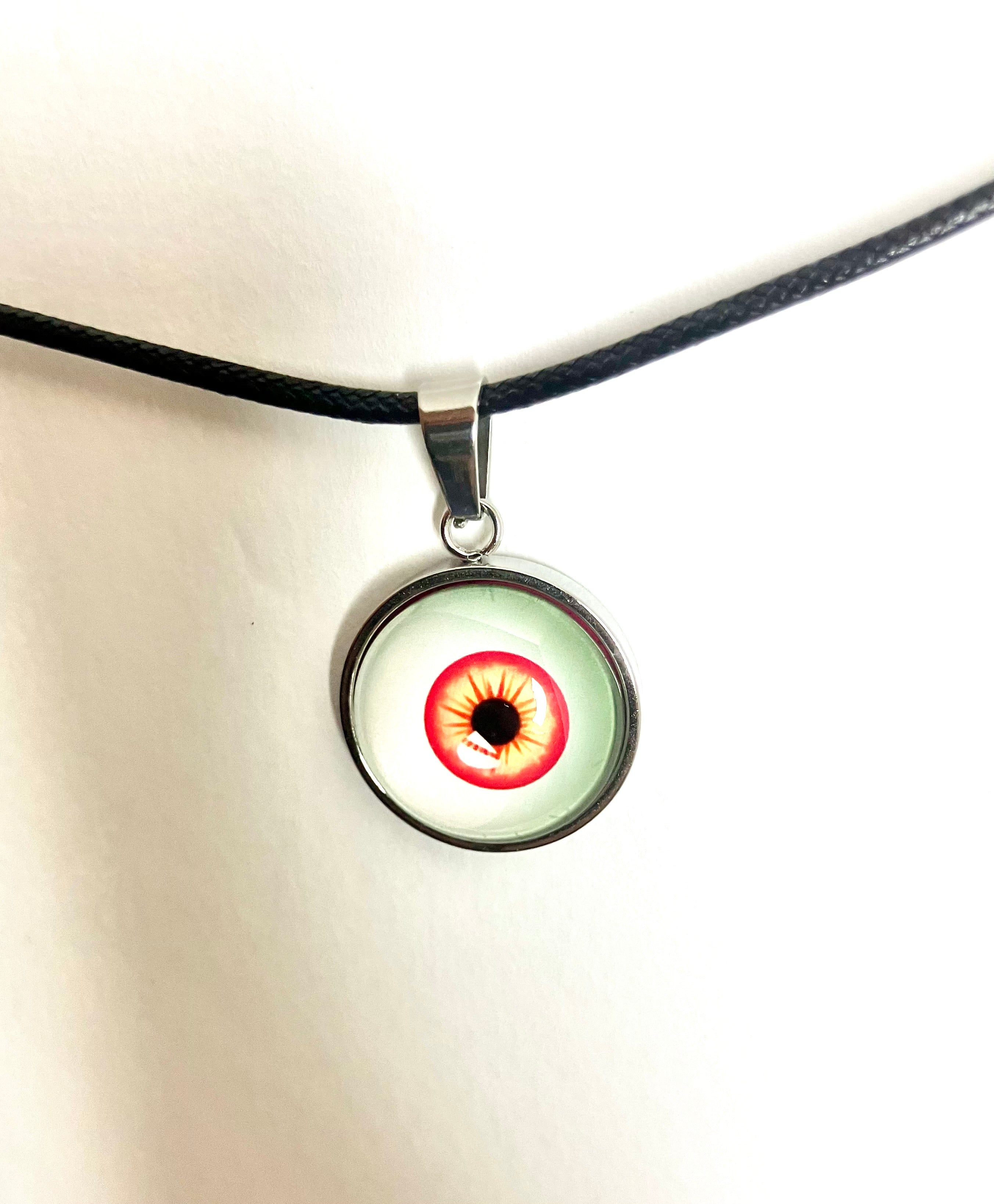 Eyeball necklaces
