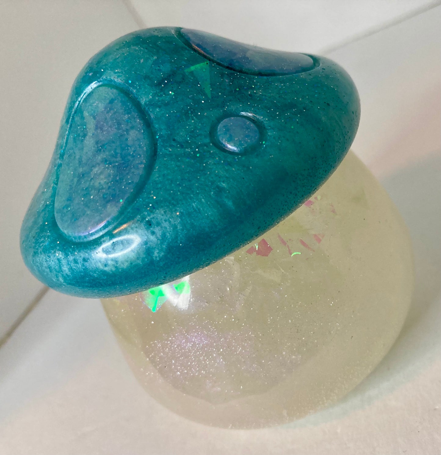 Resin Mushroom Trinket Box