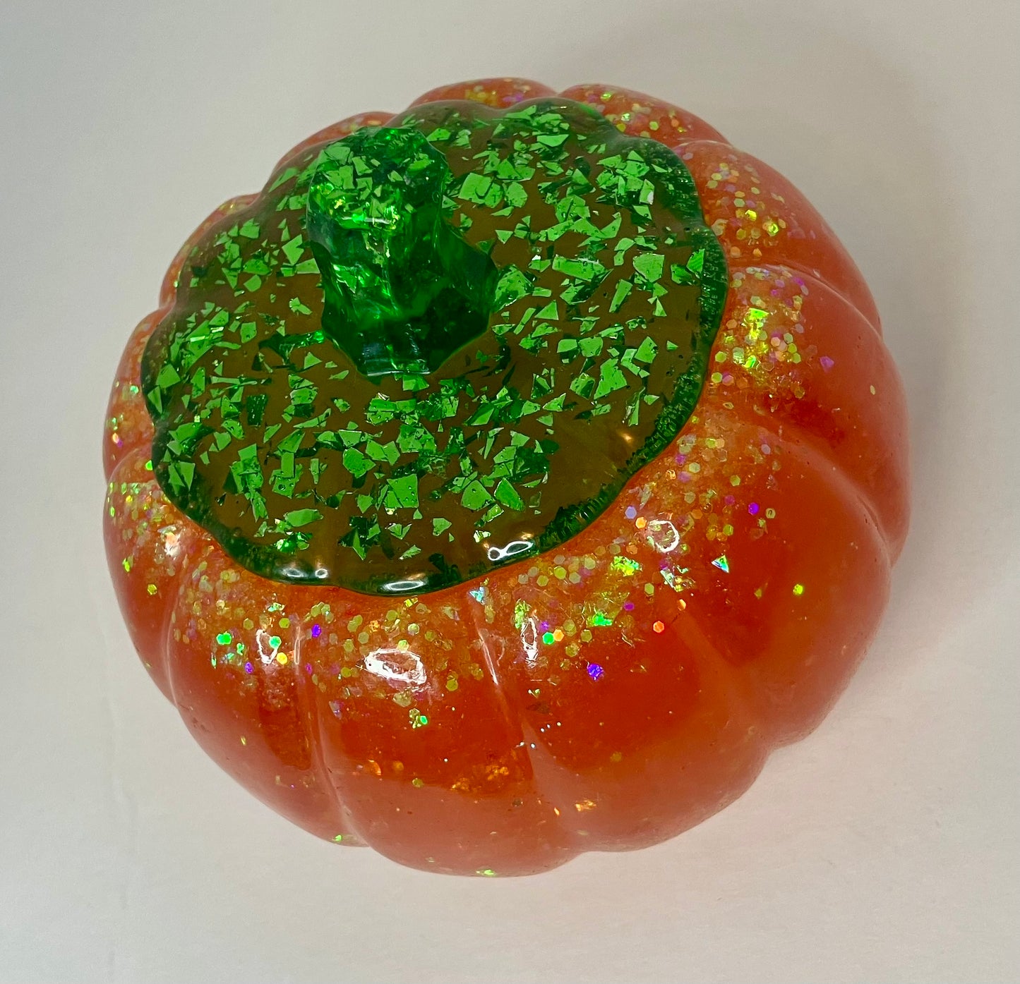 Resin Pumpkin Trinket Boxes